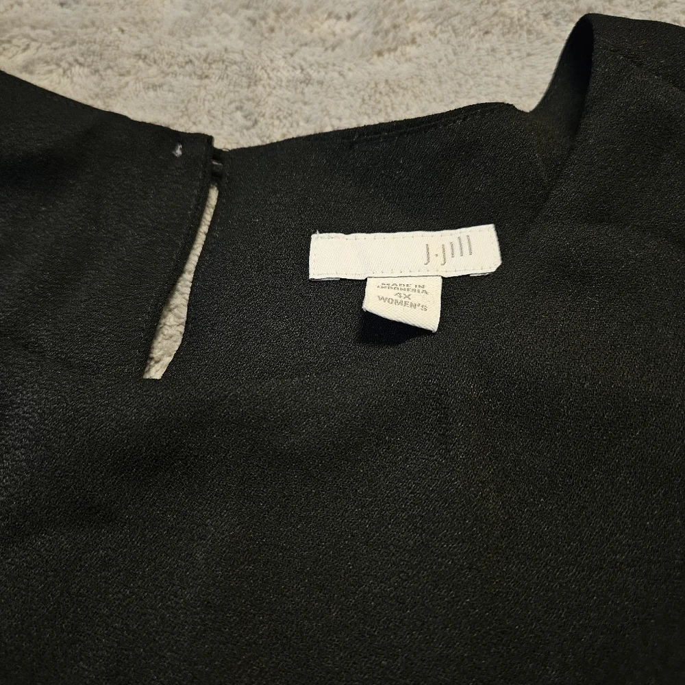 J. Jill Long Sleeve Flowy Tunic Blouse Top Size 4X - Picture 3 of 9